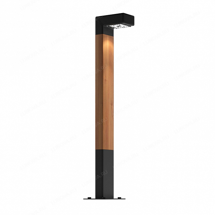 Декоративный парковый светильник Берген Wood mini деревянный
